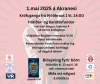 1. maí 2025 - Kröfuganga - Hátíðarfundur - Bíó fyrir börn