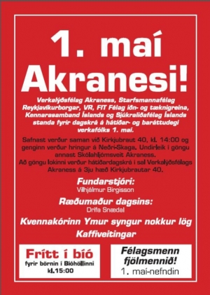 1. maí á Akranesi!