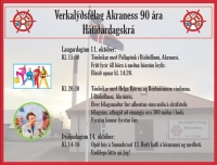 VLFA 90 ára - Enn eru til miðar á Helga Björns