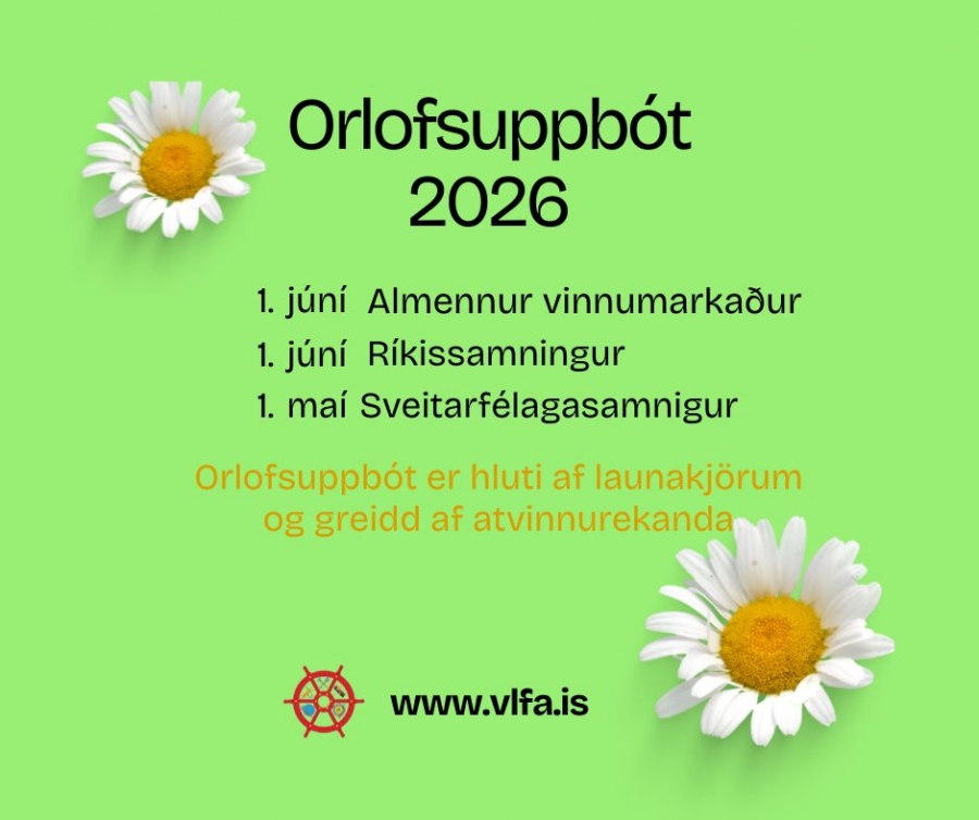 Orlofsuppb&oacute;t 2026