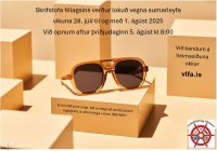 Skrifstofan er lokuð vegna sumarleyfa