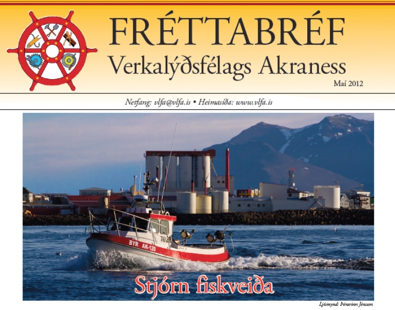 Fréttabréf Verkalýðsfélags Akraness er komið út